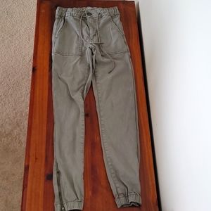 AE American Eagle Super Stretch Canvas joggers 00